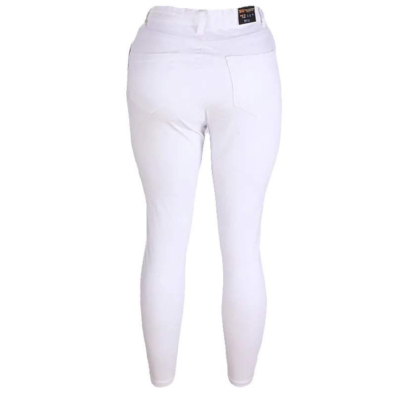 REDTAG Women's White Jeans