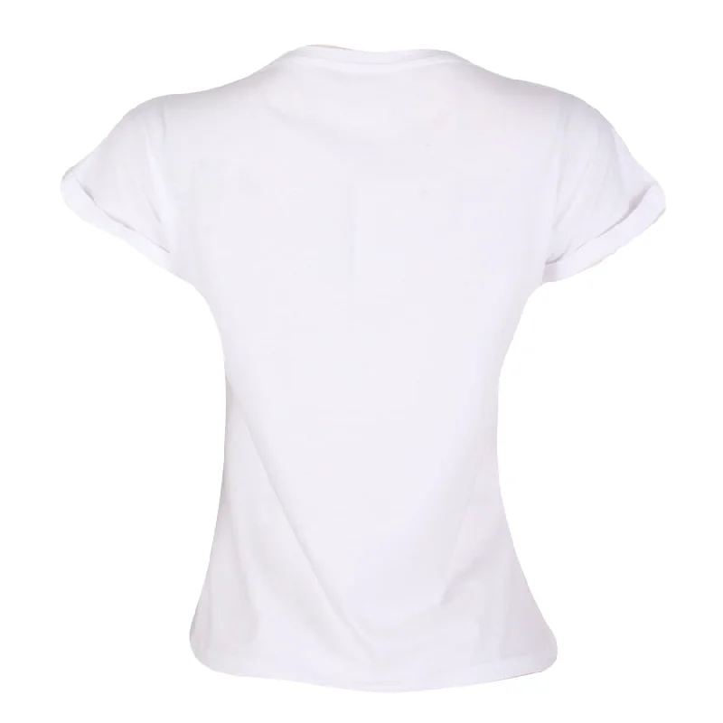 REDTAG Women's White Casual T-Shirts