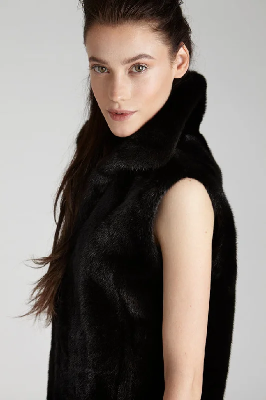 Adriana Mink Fur Vest