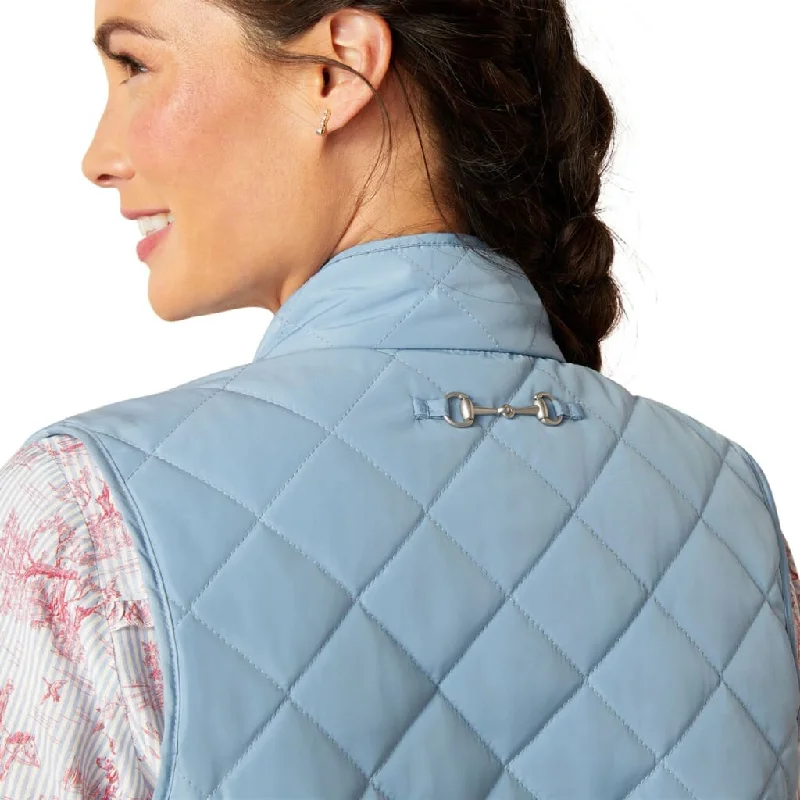 Ariat Ladies Woodside Vest Blue Shadow