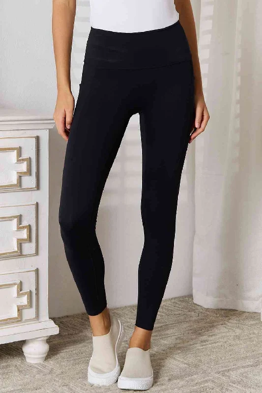 Basic Bae Wide Waistband Sports Leggings +