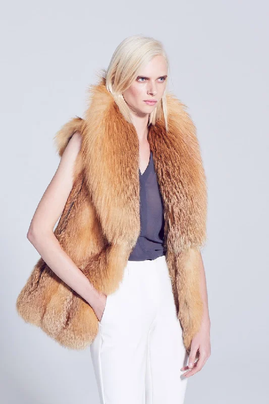 Celia Fox Fur Vest