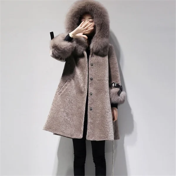 Fur coat