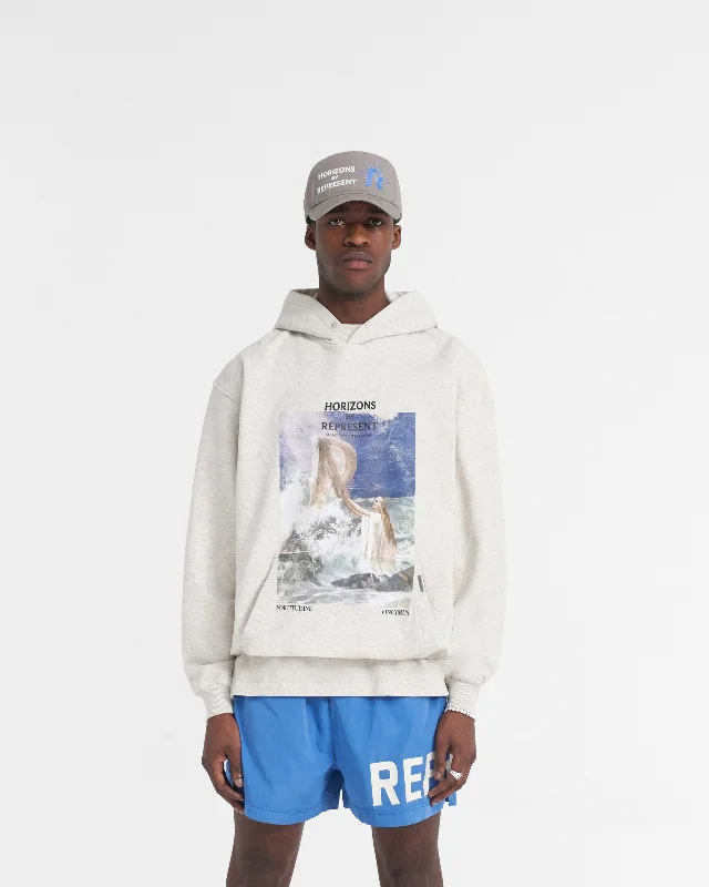 Higher Truth Hoodie - Cream Marl