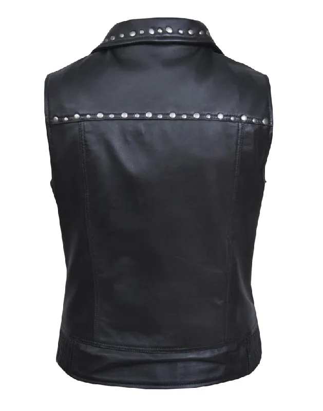 Ladies Venus Vest W/Studs