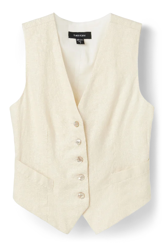 Linen Vest