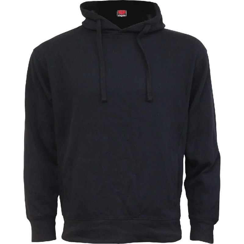 METAL STREETWEAR - Side Pocket Stitched Hoody Black