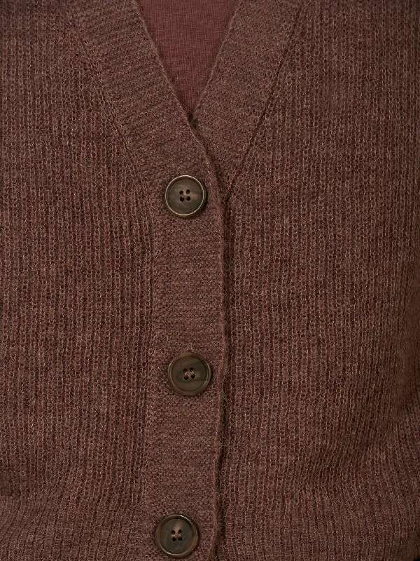 Nile 3 Button Short Cardigan