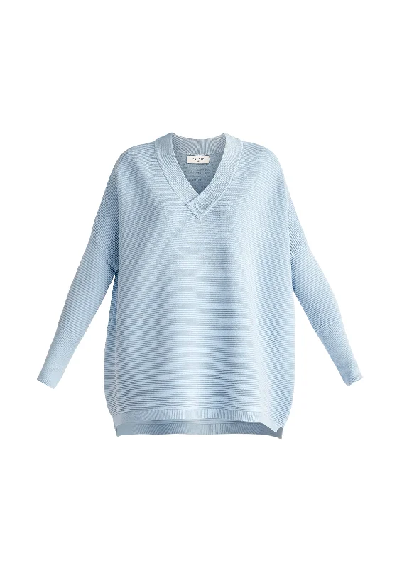 Paisie V-Neck Ribbed Jumper