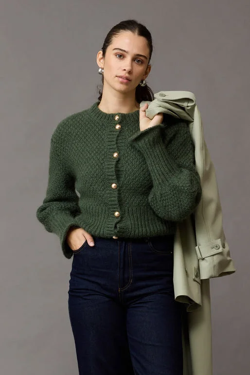 Ruby - Matilda Cardigan, Khaki