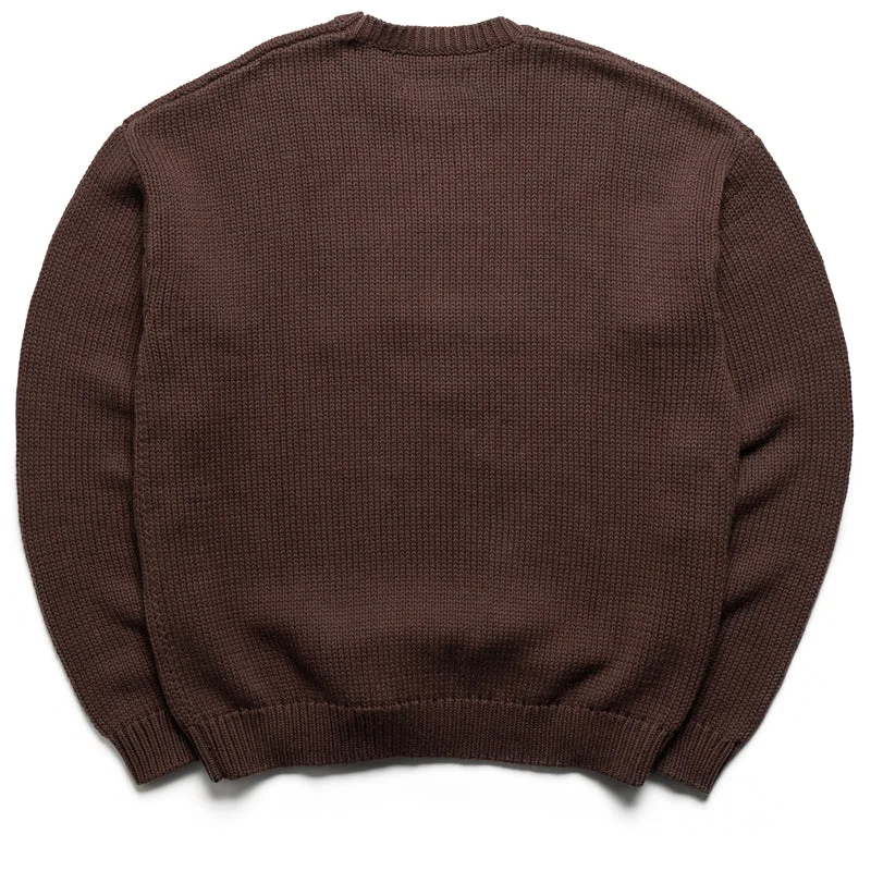 Sinclair Intelligence Knit Sweater - Chocolate