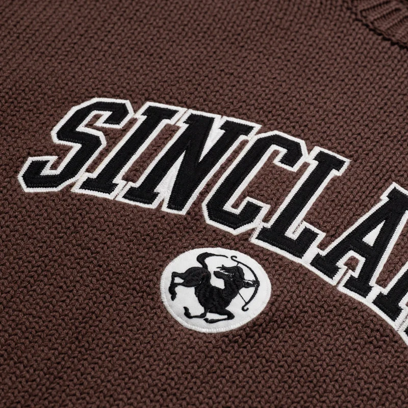 Sinclair Intelligence Knit Sweater - Chocolate