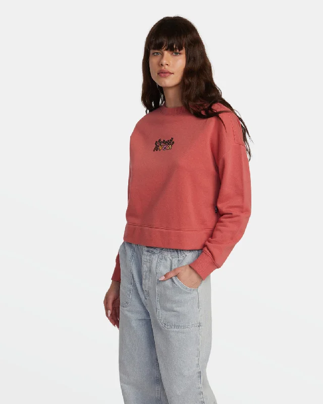 Thrive Sweatshirt - Mineral Red