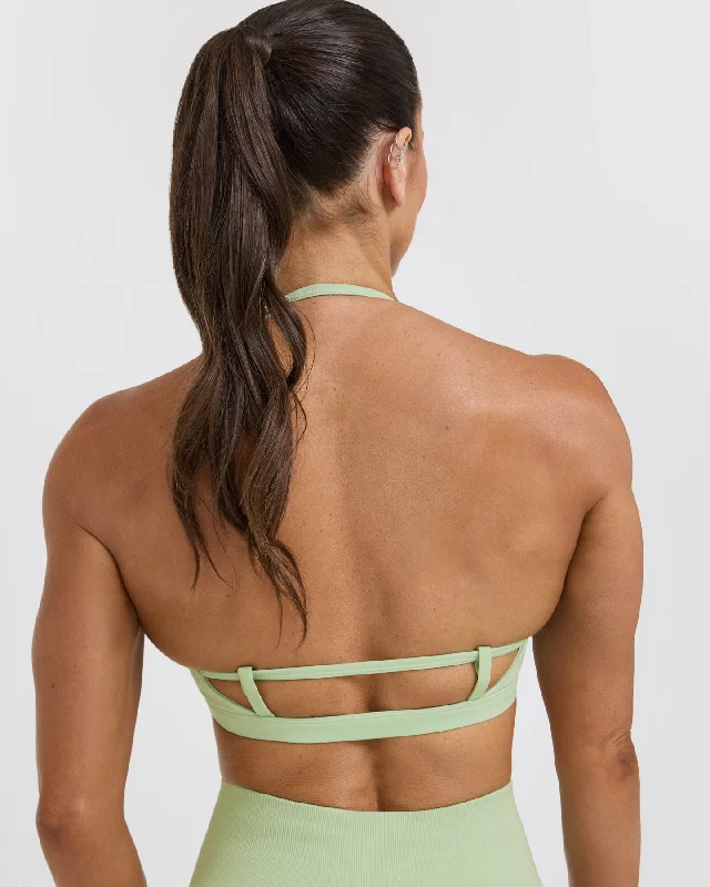 Timeless Strappy Bralette | Mint Green