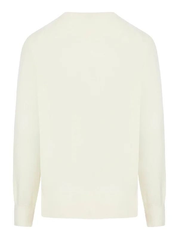 Crew-neck cashmere knit