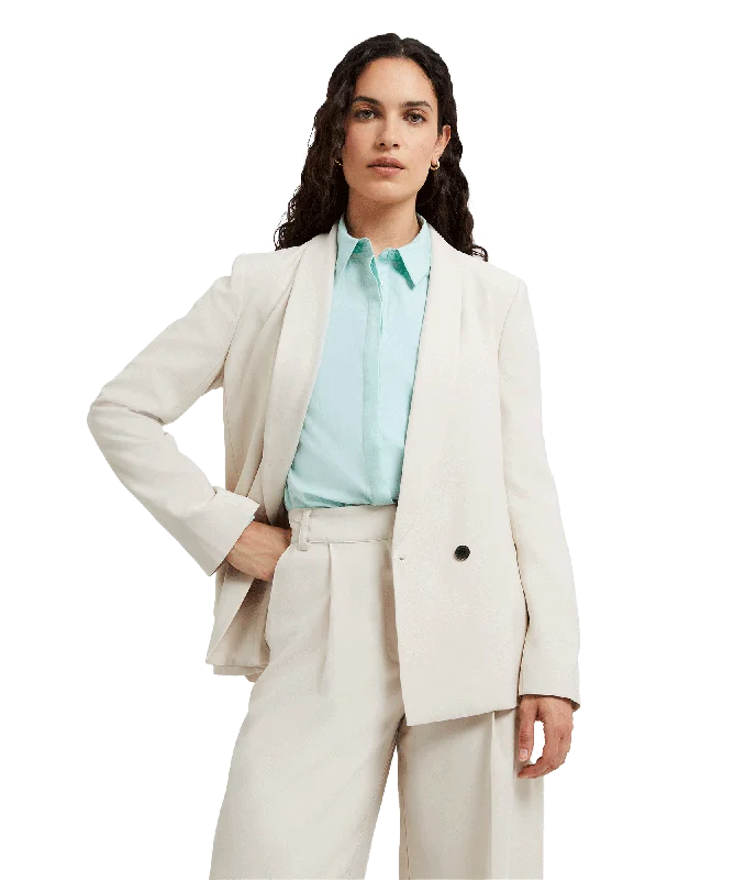 Summer Tailoring Blazer - Cream