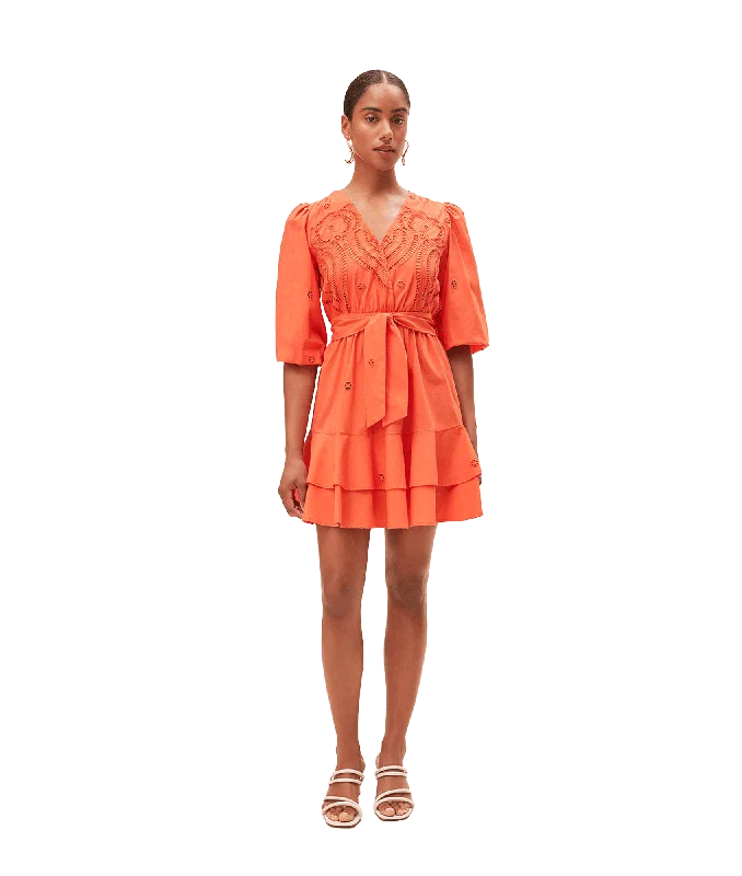 Cliff Dress - Orange