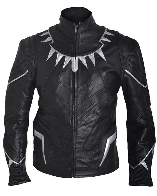 Chadwick Boseman Black Panther Jacket