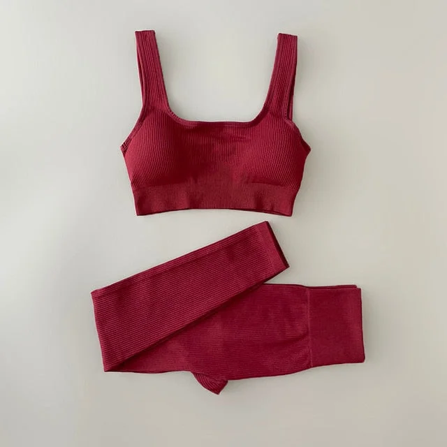 Classic Women's Yoga Two-Piece Clothing Set