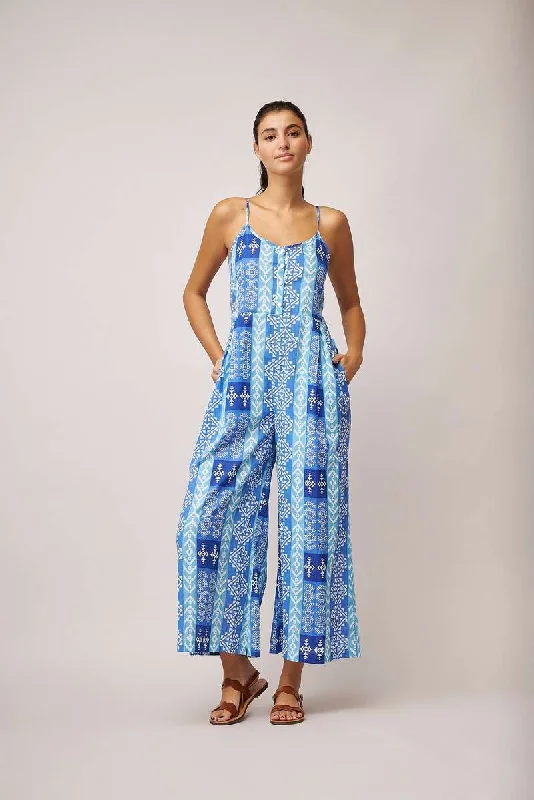 Dreams Fashions  Puzo jumpsuit Lola blue on blue