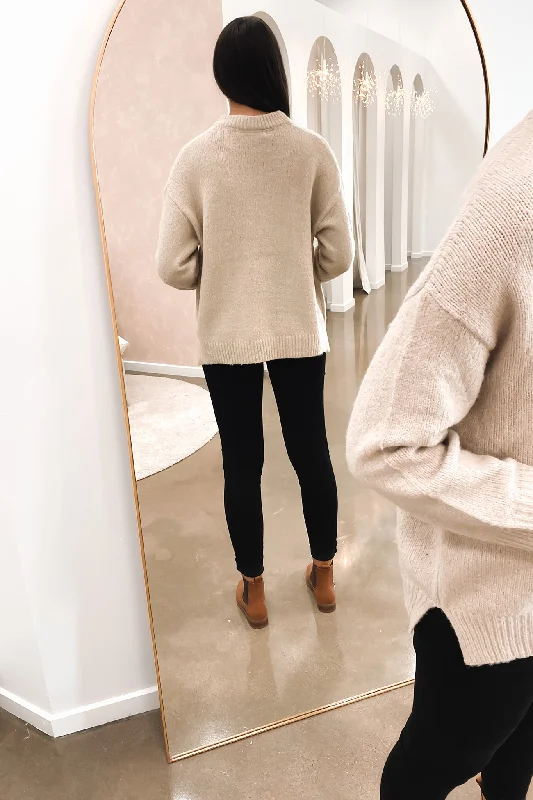 Ellie Knit Jumper Beige