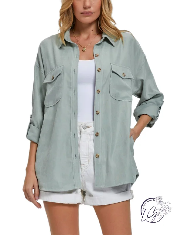 Dusty Sage Breeze Jacket