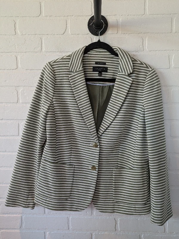 Green & White Blazer Talbots, Size M