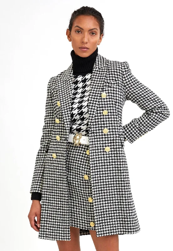 Knightsbridge Coat - Houndstooth