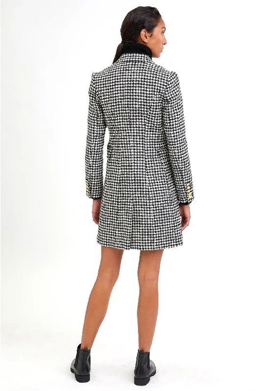 Knightsbridge Coat - Houndstooth