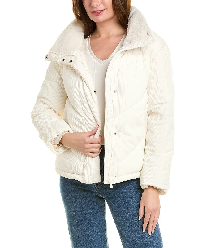 Hurley Fairsky Quilted Corduroy Puffer Jacket