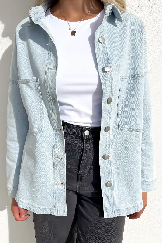 Jasmine Denim Jacket 96 Bleached Wash