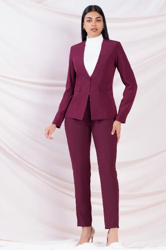 Maroon Blazer