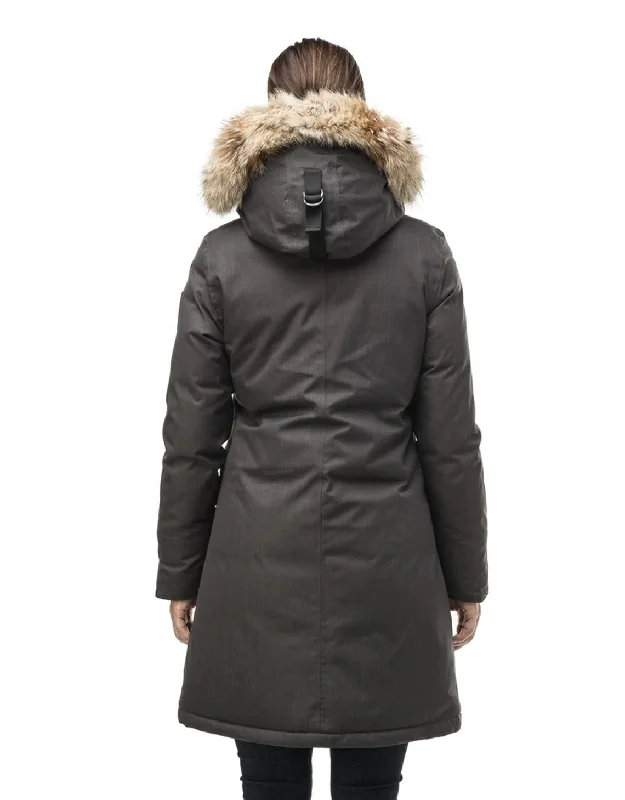 Nobis MERIDETH LADIES PARKA STEEL GREY