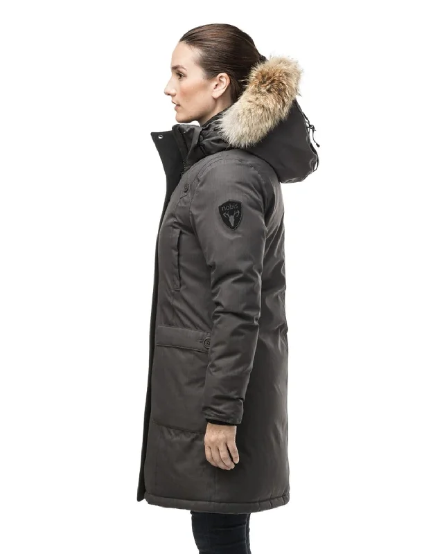 Nobis MERIDETH LADIES PARKA STEEL GREY