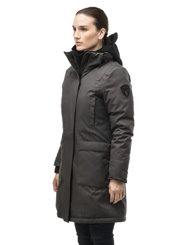 Nobis MERIDETH LADIES PARKA STEEL GREY