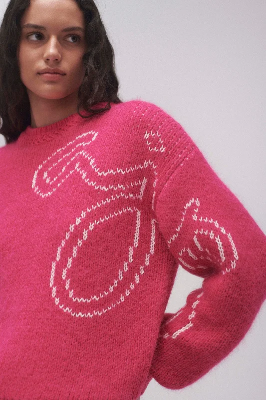 Nora Logo Jacquard Jumper