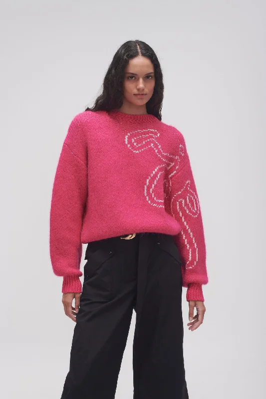 Nora Logo Jacquard Jumper