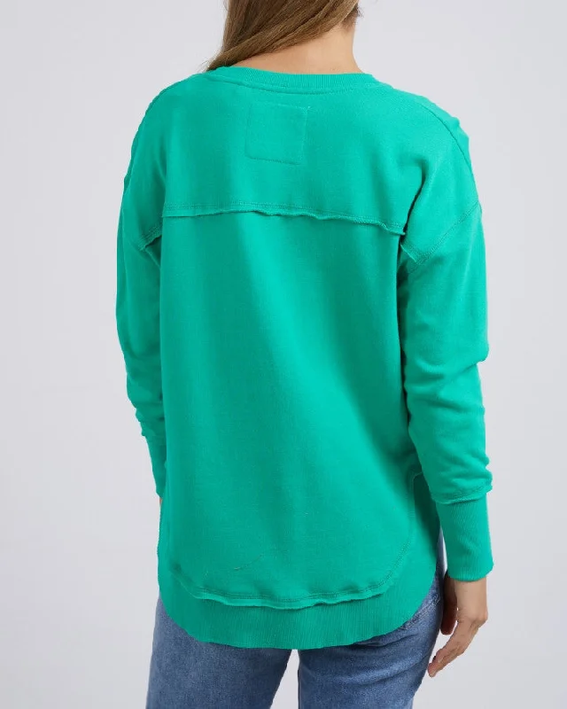 Simplified Metallic Crew - Green