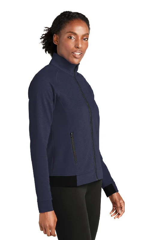 Sport-Tek Womens Strive PosiCharge Full Zip Jacket - True Navy Blue