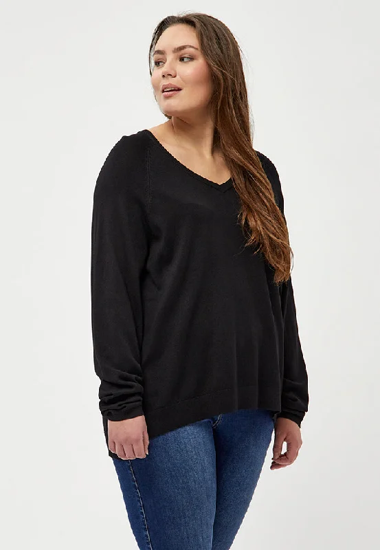 PCTana Pullover Curve - Black