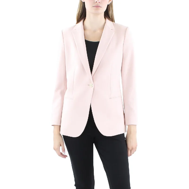 Theory Womens Suit Separate Office One-Button Blazer