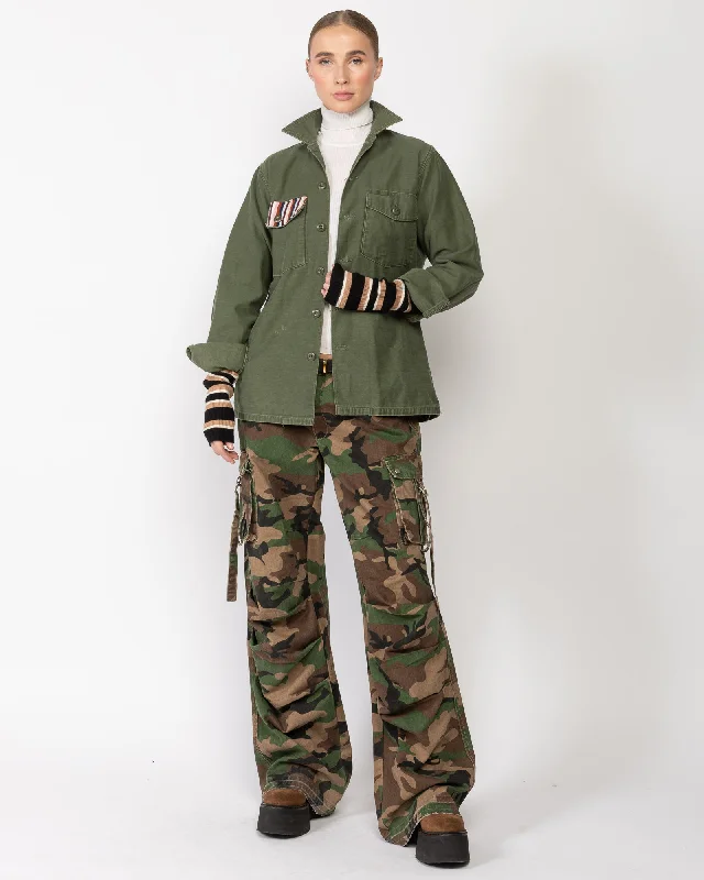 Flower Bomb Military Jacket