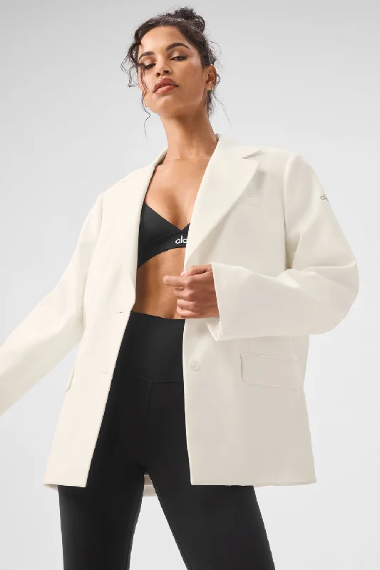 First-Class Blazer - Ivory