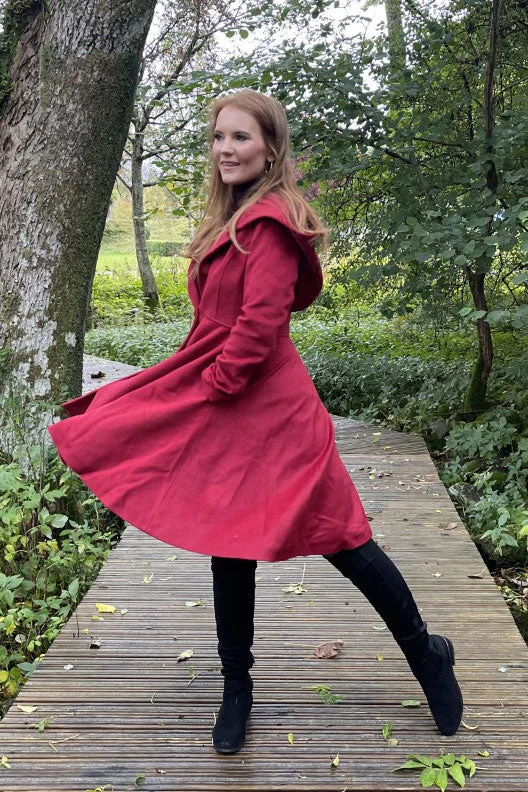 Women's Winter Single breasted wool Coat 3231