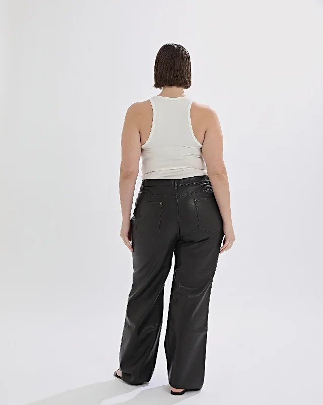 Adrian Pants Vintage Black Cropped