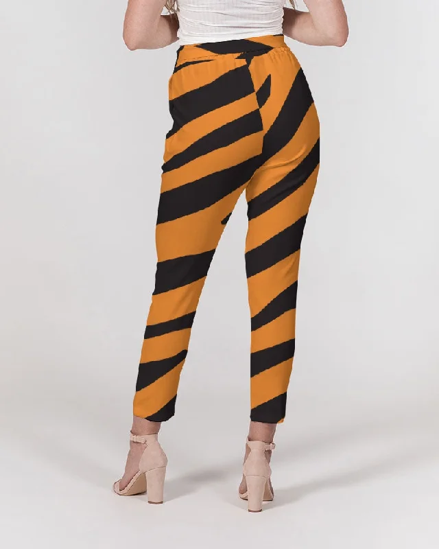 AKH Tiger Women's Belted Tapered Pants