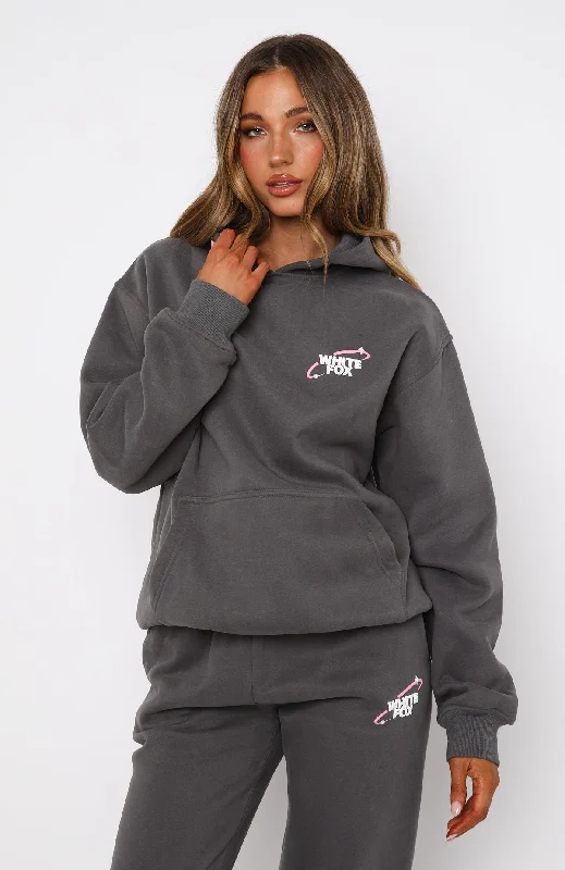 Always A Risk Oversized Hoodie Volcanic