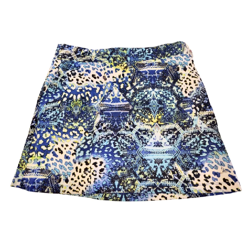 Bermuda Sands BLu Print Golf Skort Size L