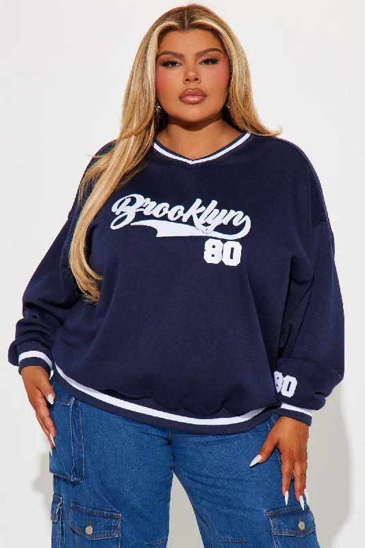 Brooklyn 1980 Athletic Sweatshirt - Navy