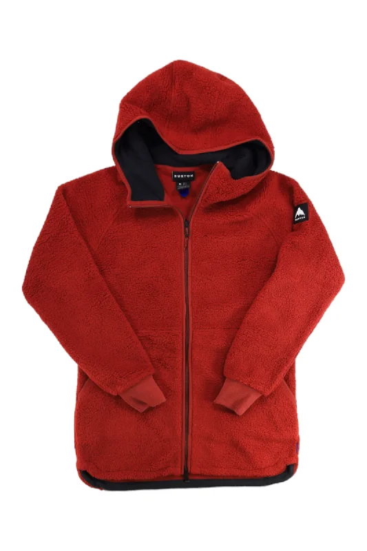 _managed:like new / small: / sun dried tomato sherpa:#8e1b1f